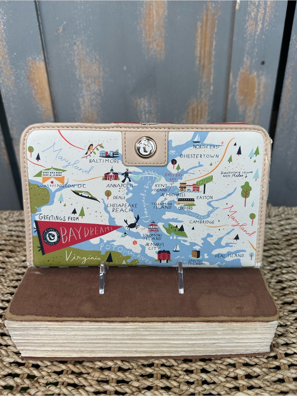 Spartina 449 Bay Dreams Snap Wallet